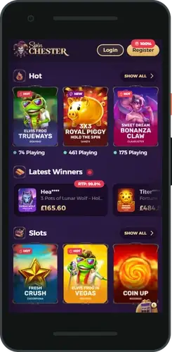 SpinChester Casino App